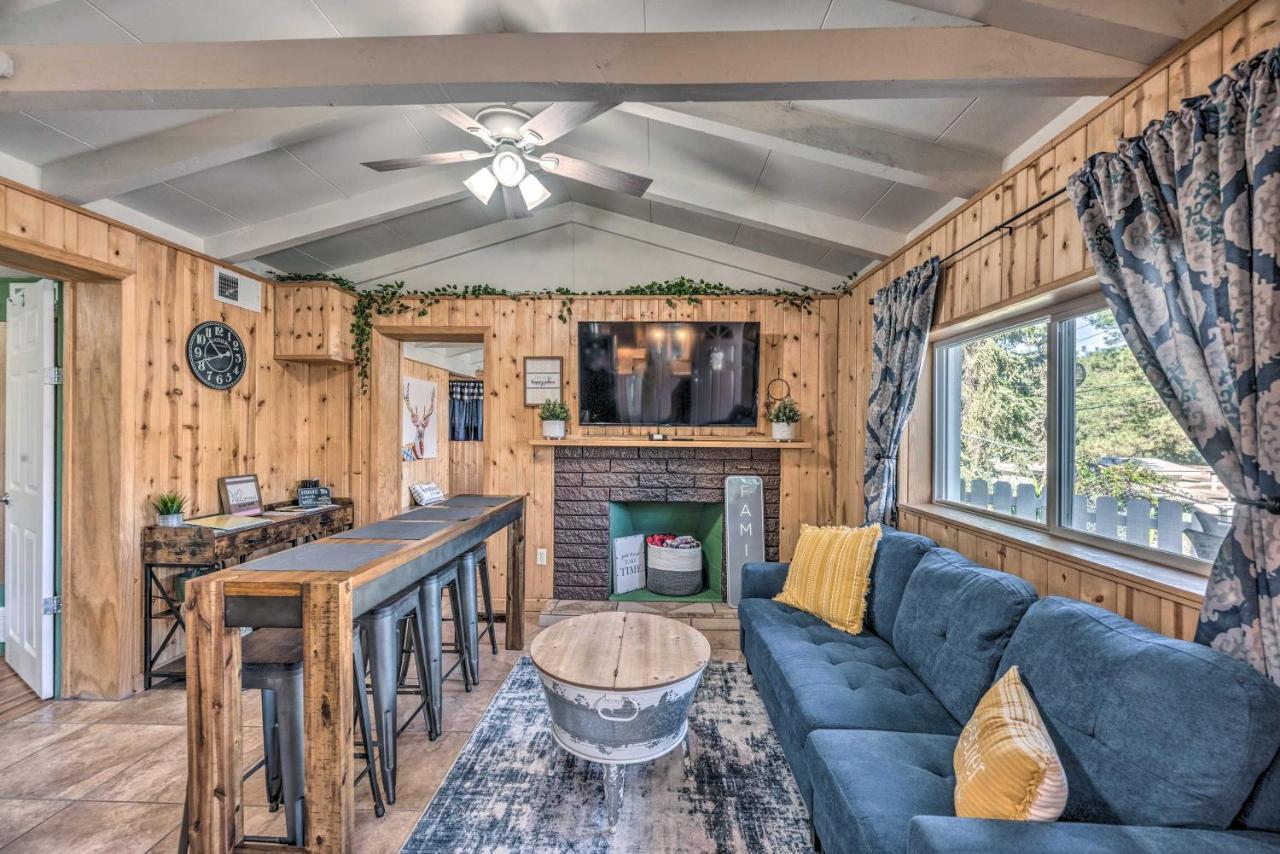 Cabin With Mountain Views About 2 Mi To Ruidoso Midtown! Exterior foto